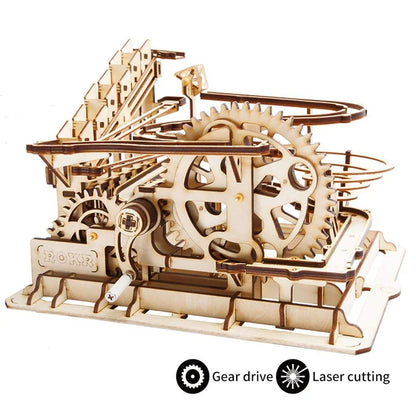 Rompecabezas mecánico de madera 3D DIY
