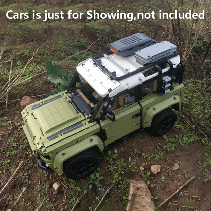 Kit de construcción para Land 42110 Defenders Rover SUV, juguete de bricolaje