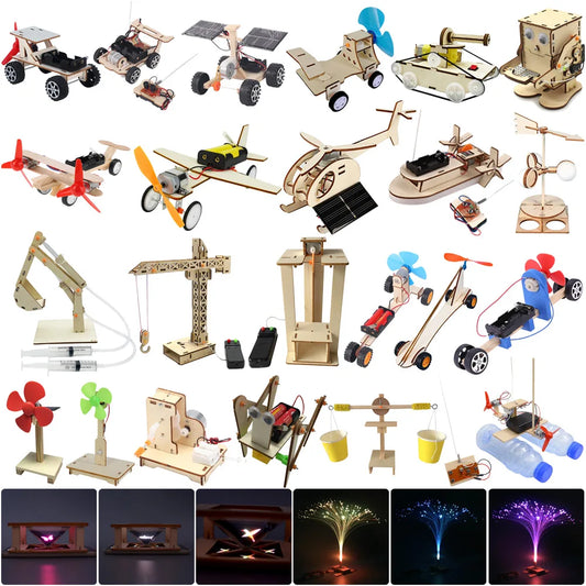 Kit educativo eléctrico de ciencia STEM para hacer uno mismo