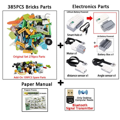 390Pcs The Third Generation WeDo 2.0 Core Set