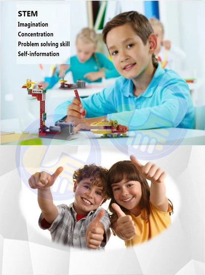 Lote de 152 piezas de la serie educativa y Dactas WeDo 1.0