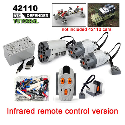 Kit de construcción para Land 42110 Defenders Rover SUV, juguete de bricolaje