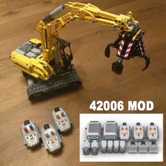 Excavadora de ladrillos técnica MOD Versión completa RC Power