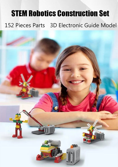Lote de 152 piezas de la serie educativa y Dactas WeDo 1.0