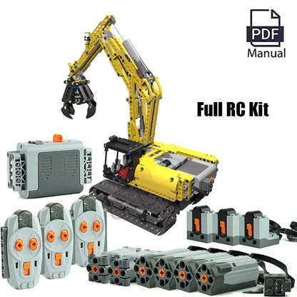 Excavadora de ladrillos técnica MOD Versión completa RC Power