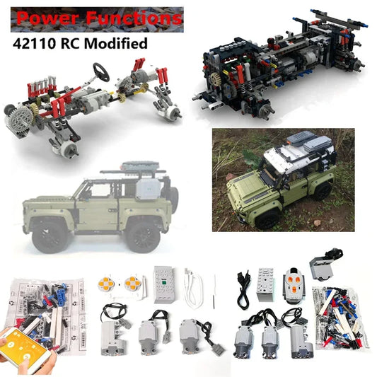 Kit de construcción para Land 42110 Defenders Rover SUV