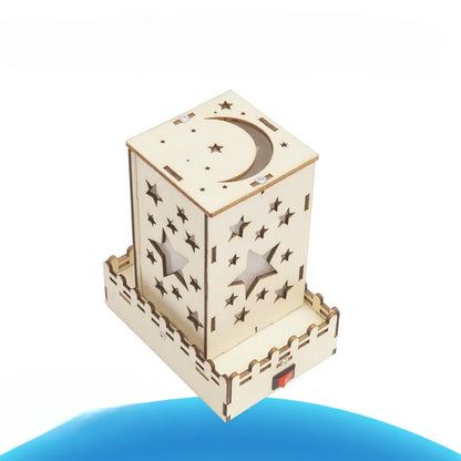 3D Wooden Puzzles Assembly Model Set Educational Toys for Boys & Girls