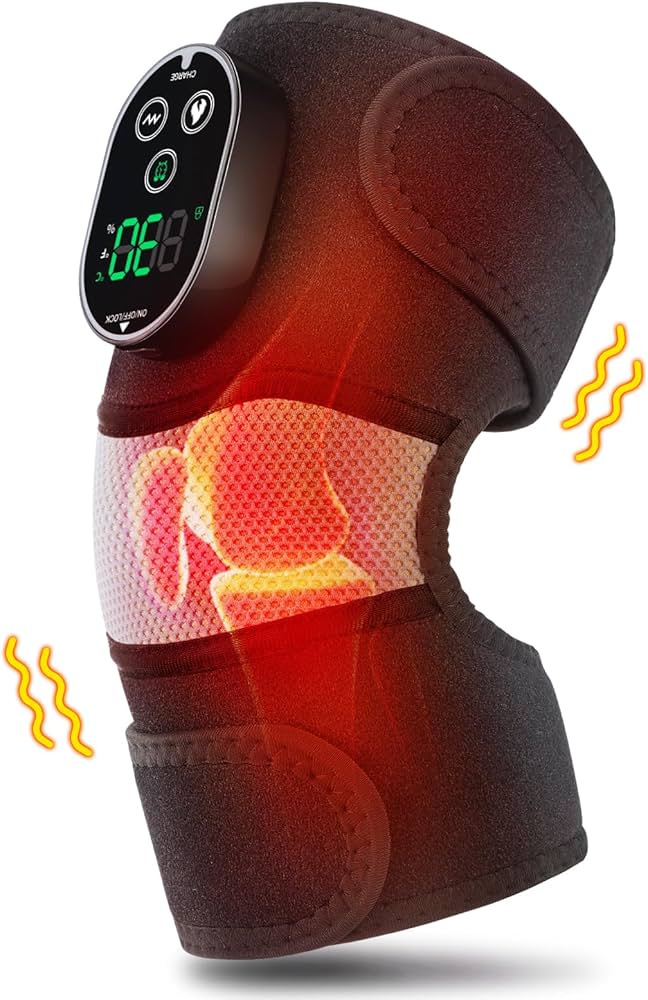 Efficient Hot Compress Knee Massager